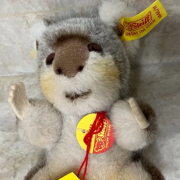 NEW VINTAGE STEIFF "YUKU" KOALA BEAR #1446,11 - Picture 6 of 6